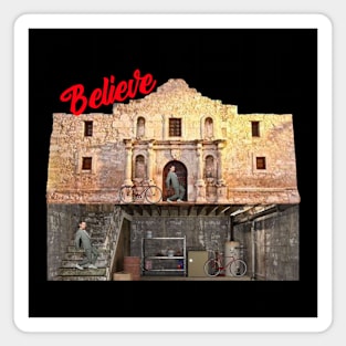 THE ALAMO SECRET BASEMENT Magnet